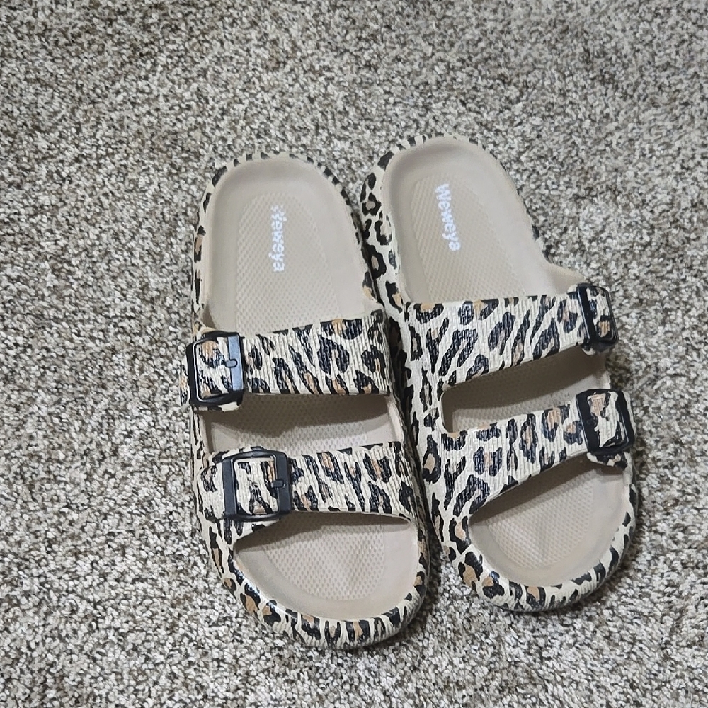 Animal Print Sandals